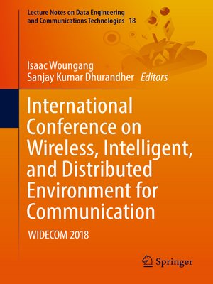 cover image of International Conference on Wireless, Intelligent, and Distributed Environment for Communication